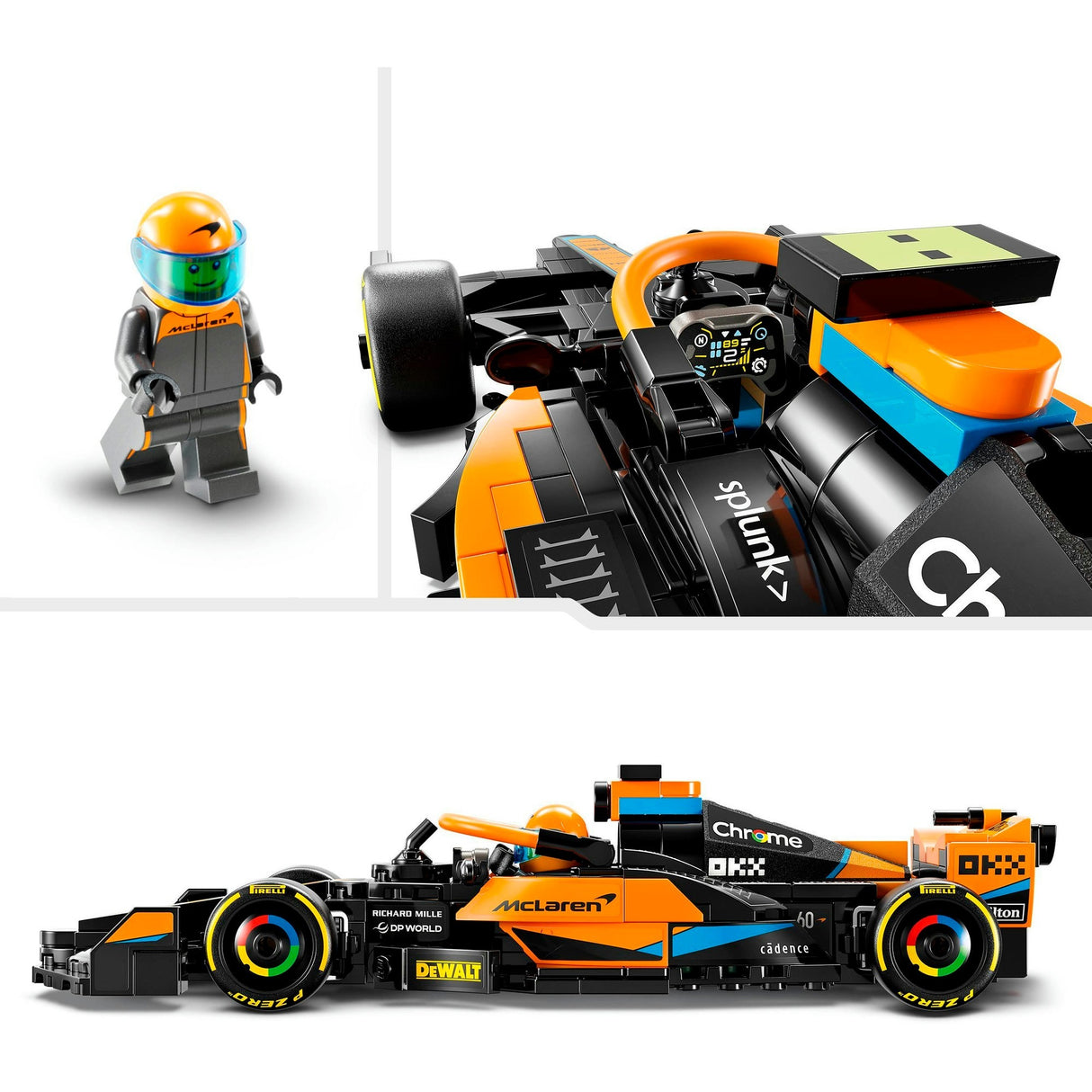 Lego speed champions mclaren formula 1 autó - 76919