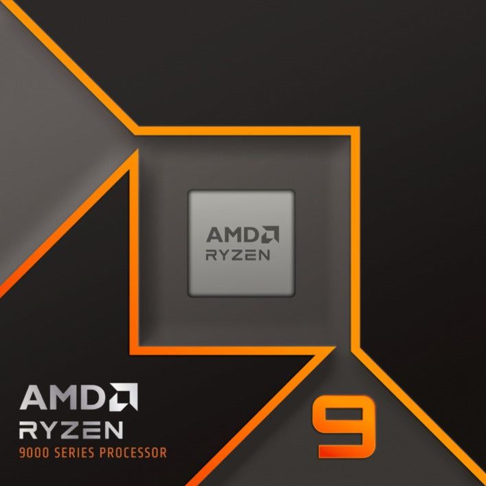 AMD Ryzen 9 9950X, 4.4 GHz (5.7 GHz Turbo Boost) Socket AM5 Processor (Unlocked, Boxed)