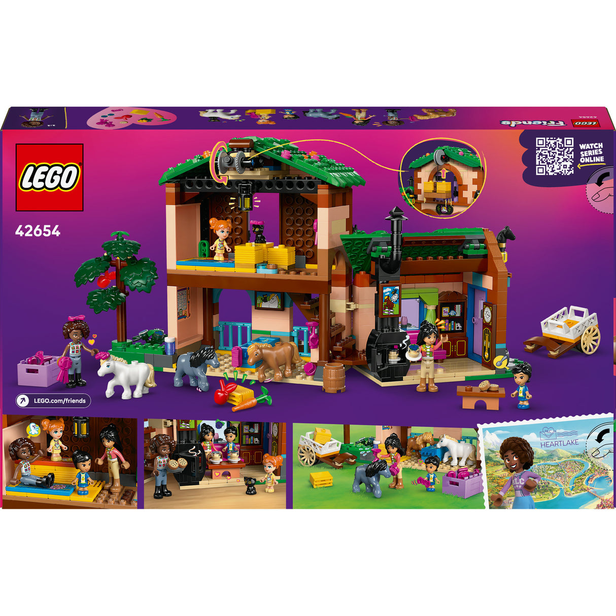 Lego friends 42654 ponnigård og stall