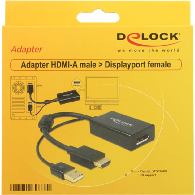 Delock HDMI to DisplayPort 1.2 adapter