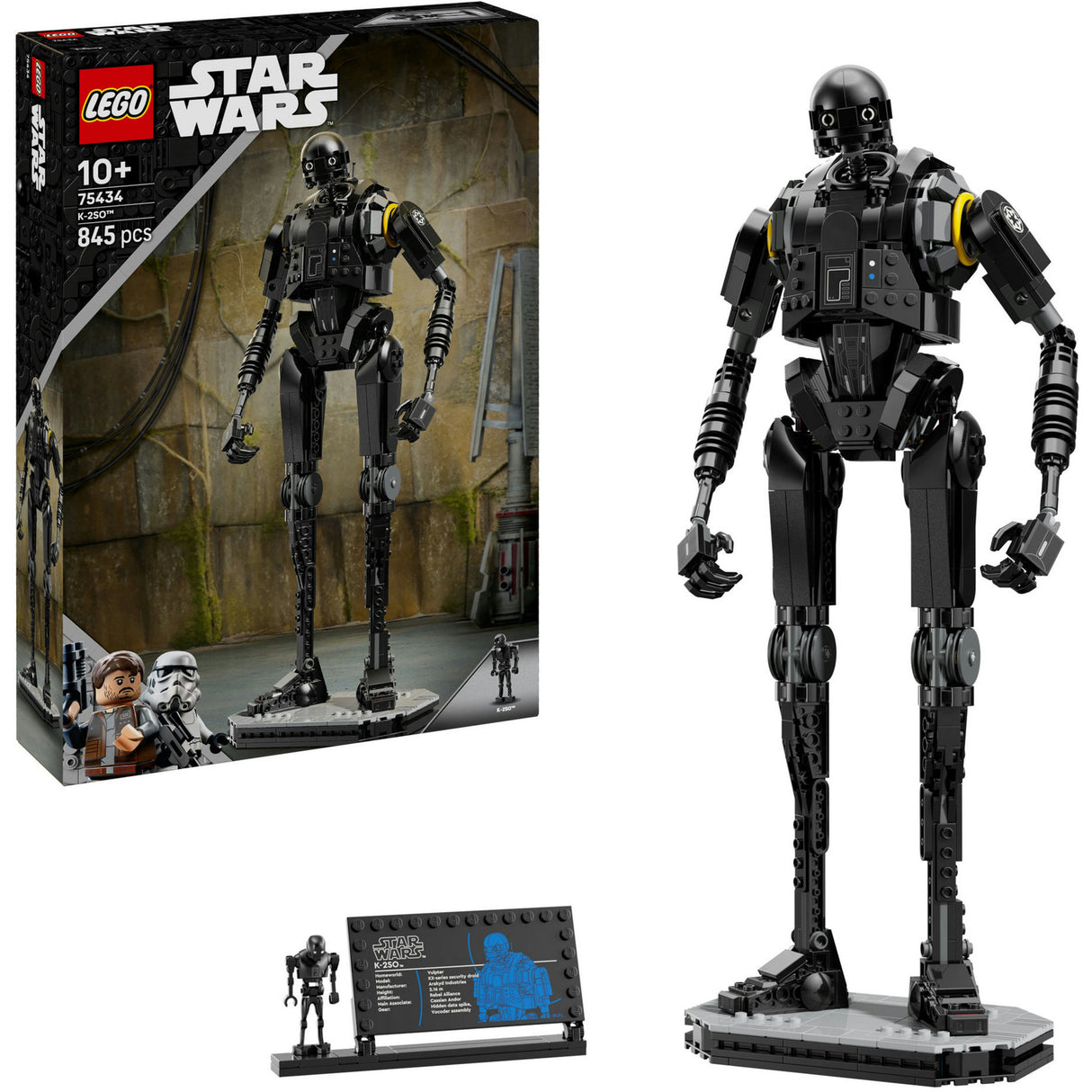 Lego star wars 75434 k-2so slándála driod robot