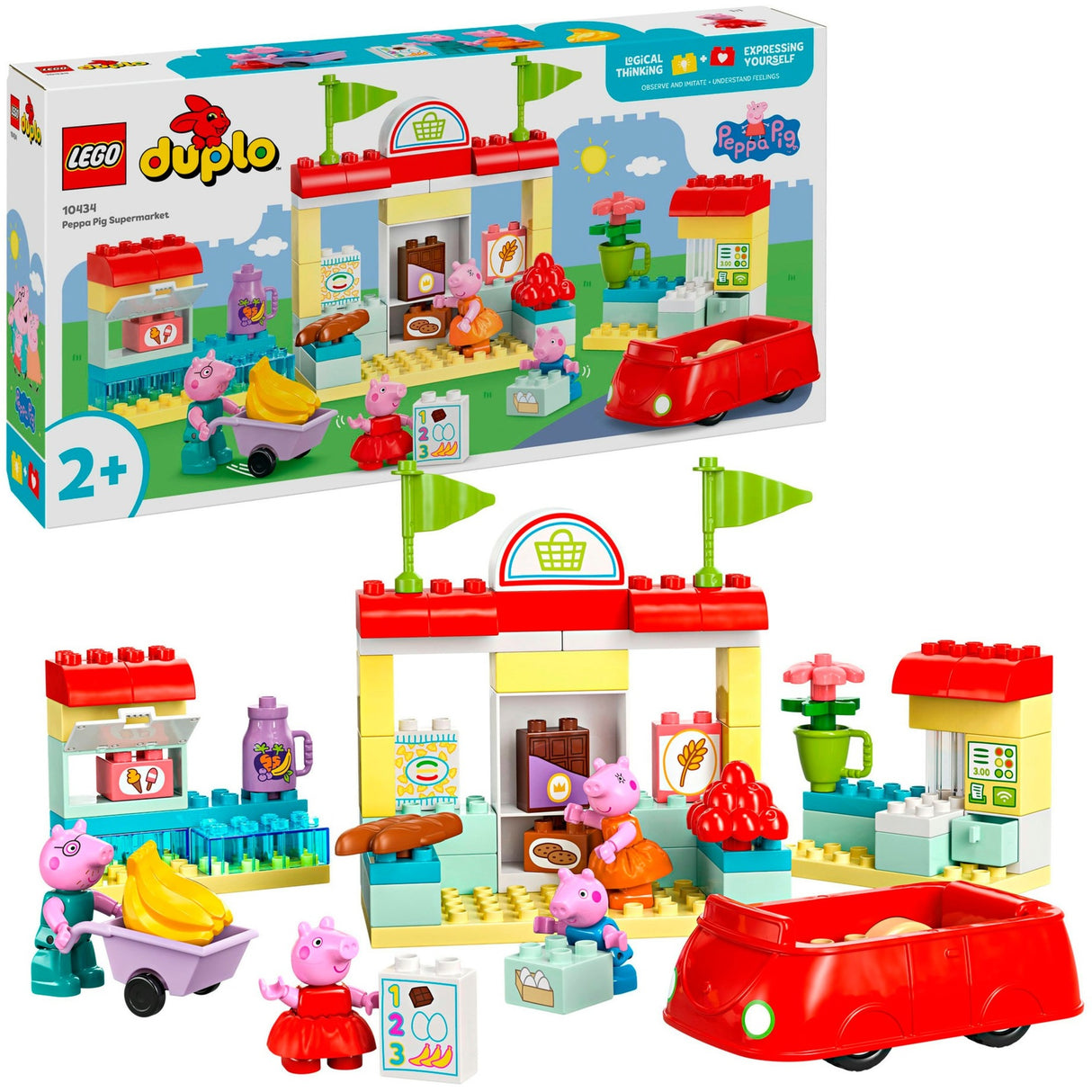 Lego Deplo 10434 Peppa Big Supermarket
