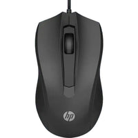 HP 100 Mouse (Black, 1600 DPI)