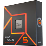 AMD Ryzen 5 7600X, 4.7 GHz (5.3 GHz Turbo Boost) Socket AM5 Processor (unlocked, boxed)