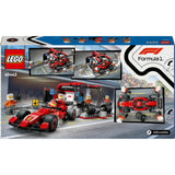Lego 60443 City F1 Pit Stop e Pit Crew con Ferrari