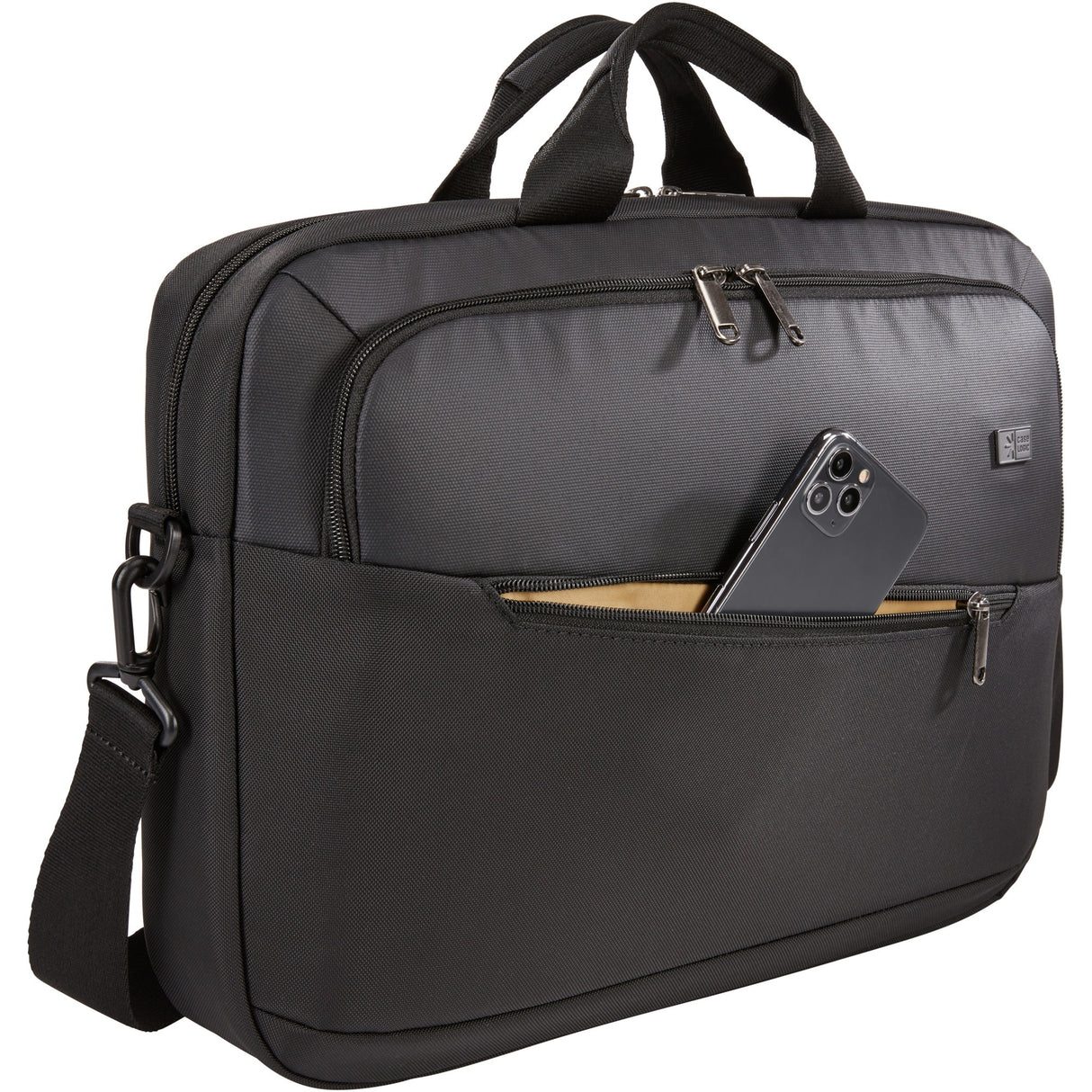 Case Logic Propel Attache 15.6 Laptop Bag (Black, PROPA-116 Black)