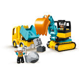 Lego Duplo sklápač s bagrom - 10931