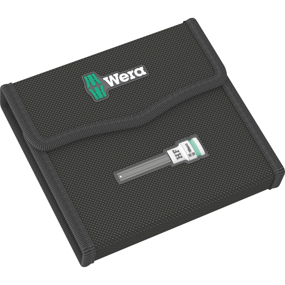 Wera 8740 B HF 1 Zyklop Bit Socket Set Hexagon, with Holding Function, 3/8-inch Drive, 7-piece - 1 piece - 05003180001