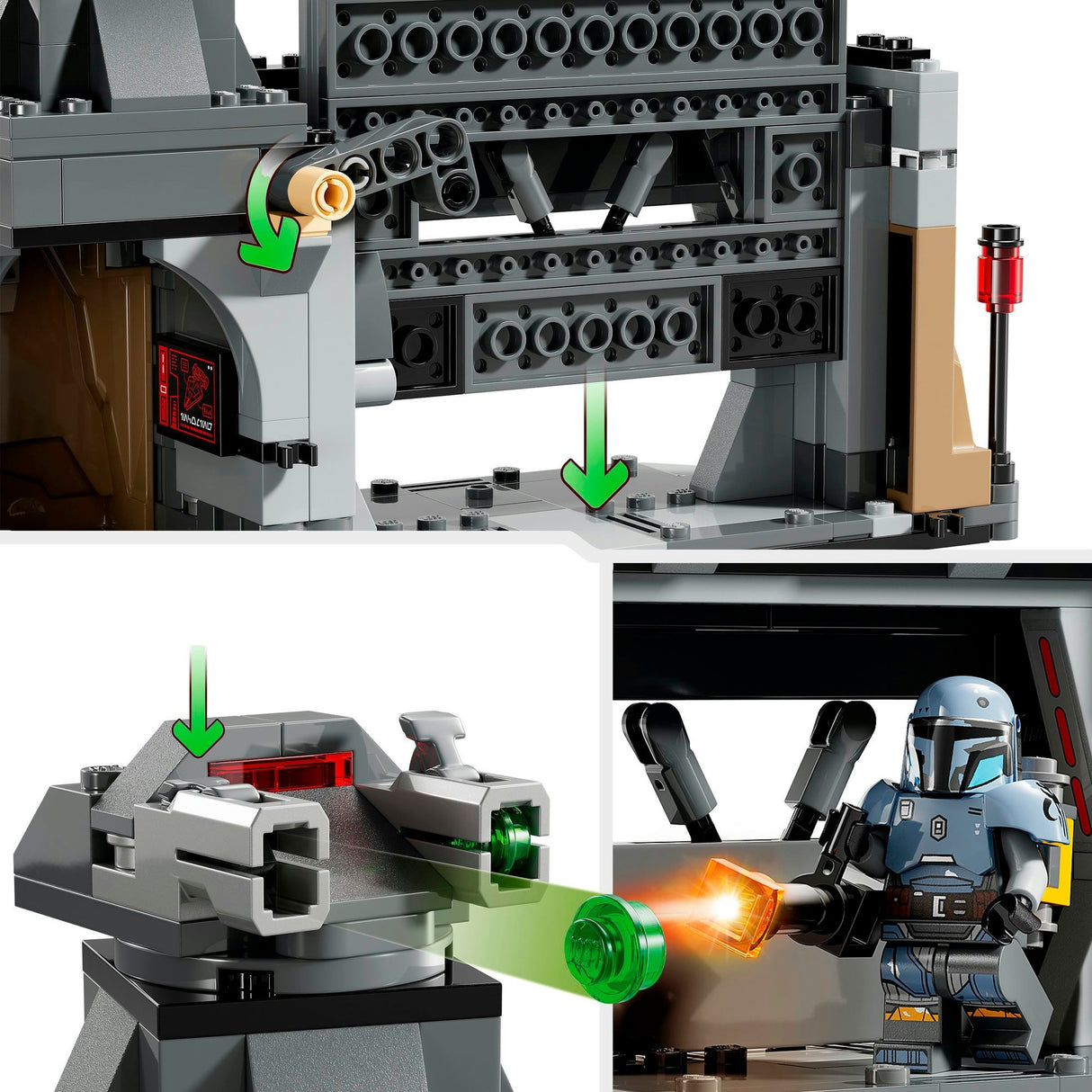 Lego Star Wars 75386 Paz Vizsla e Moff Gideon Duel