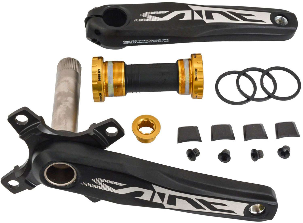 Shimano saint fc-m820 10-speed crank without chainring