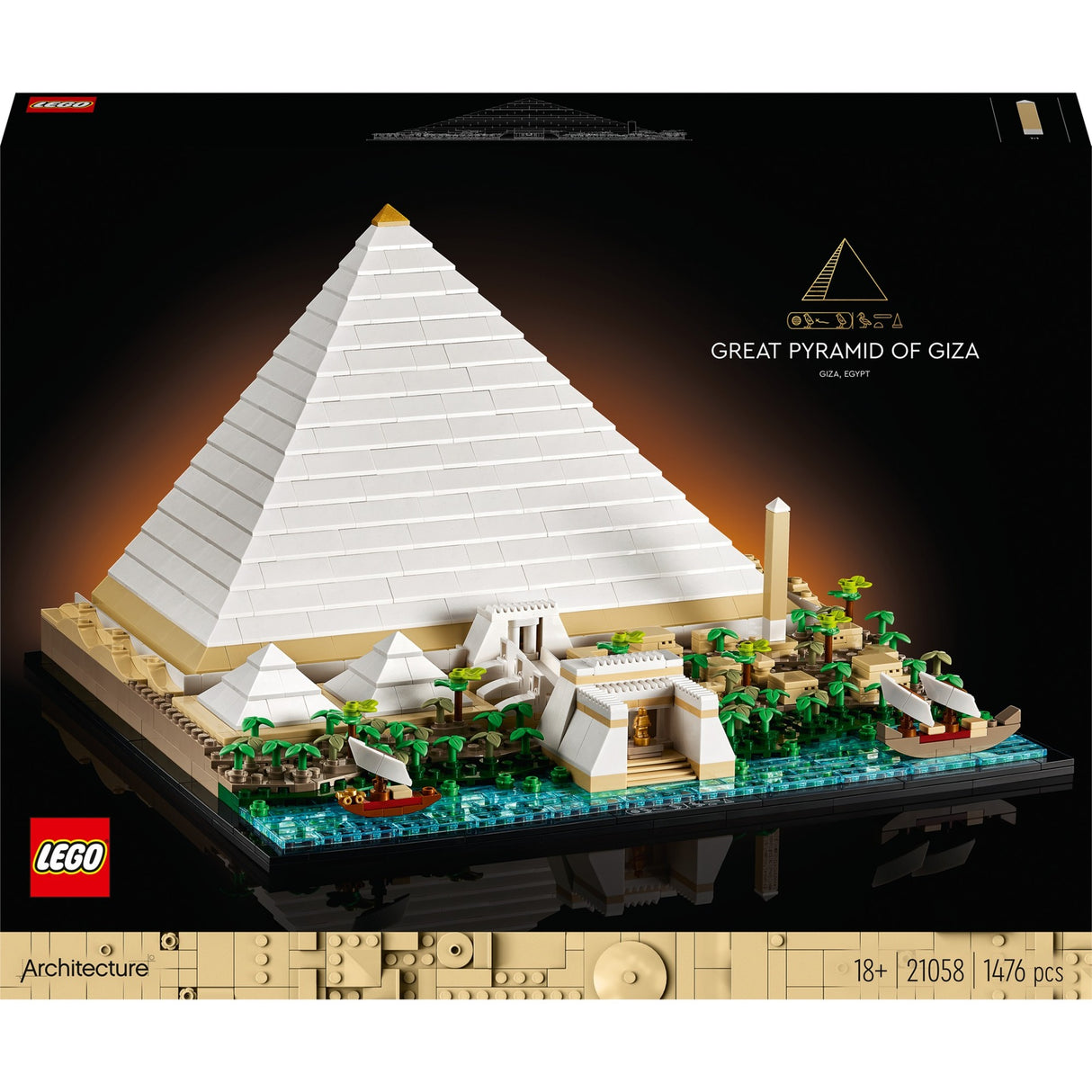 Lego Architecture 21058 Large Pyramid of Gizh