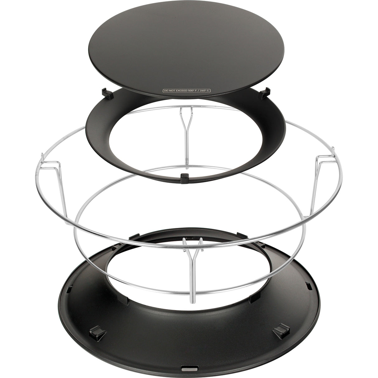 Kamado Joe SlōRoller with Stainless Steel Cooking Rack for Classic I II Grate
