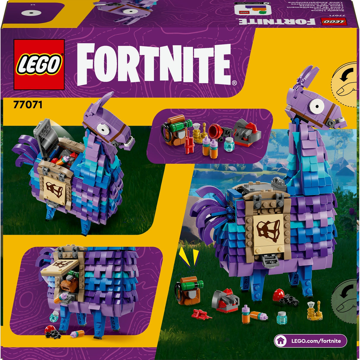 Lego fortnite 77071 fornecer lhama