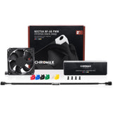 Noctua NF-A8 PWM chromax.black case fan (black, 80 x 80 x 25 mm)