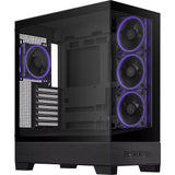 Asus a31 plus midi tower behuizing (zwart | 2x usb-a | 2x usb-c | tempered glass)