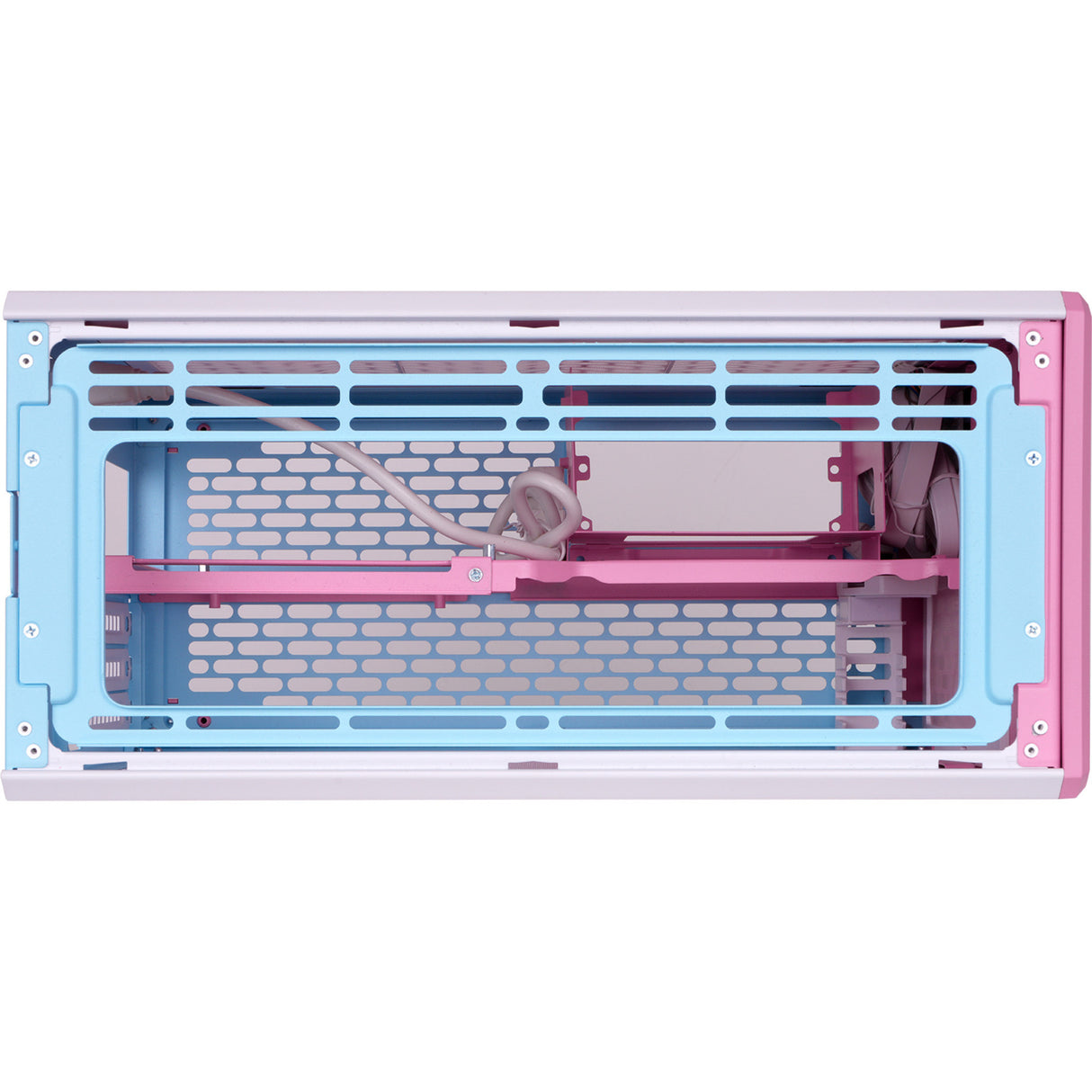 Thermaltake TR100 Bubble Pink Mini Tower Case (Pink | 2x USB-A | 1x USB-C)