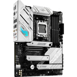 Asus ROG Strix B650-A Gaming WiFi Socket AM5 Motherboard (Silver, RAID, 2.5 Gb-LAN, Wi-Fi 6E, BT, Sound, ATX)