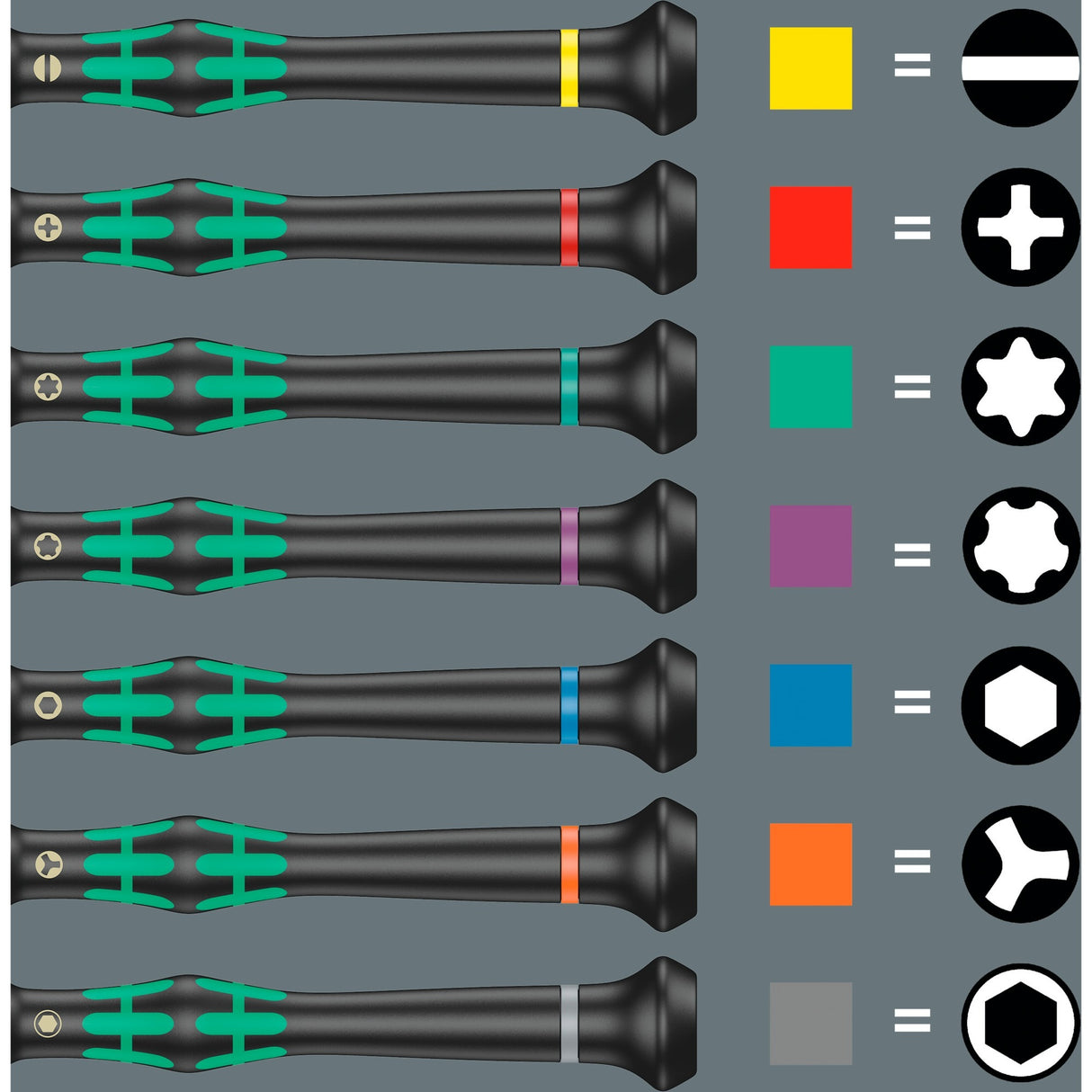 WERA 2067 6 Electronics Torx Bo izvijač komplet + r