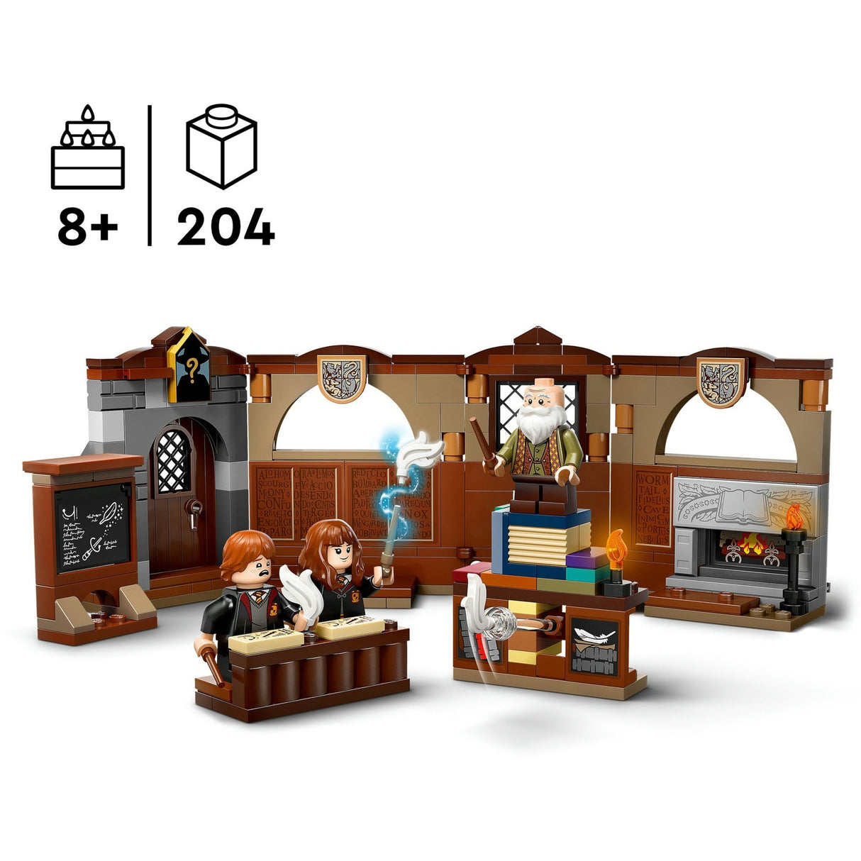 Lego 76442 harry potter hogwarts castle: spell lesson | 2 pcs