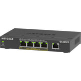 Netgear 5-port gigabit ethernet poe+ unmanaged switch (gs3