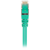 Sharkoon patch-kaapeli SFTP, RJ-45, Cat.6 (vihreä, 0,25 metriä)