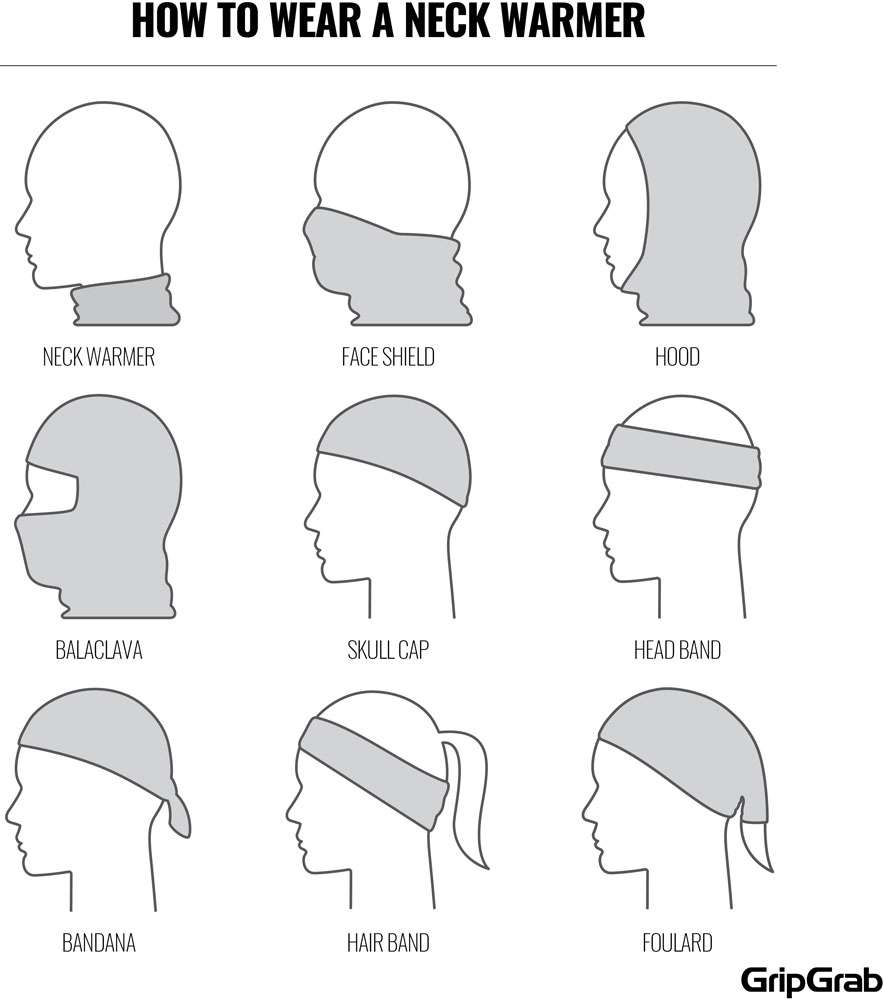 Gripgrab headglove merino - functional scarf