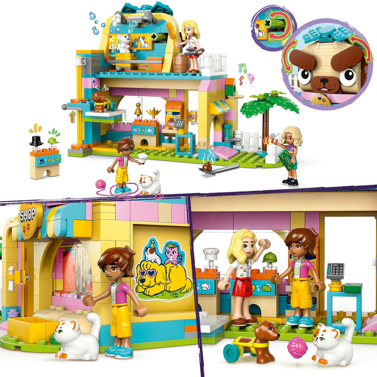 Lego Friends 42650 Laden mit Tierzubehör
