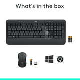 Logitech MK540 Napredne brezžične tipkovnice Muiscom