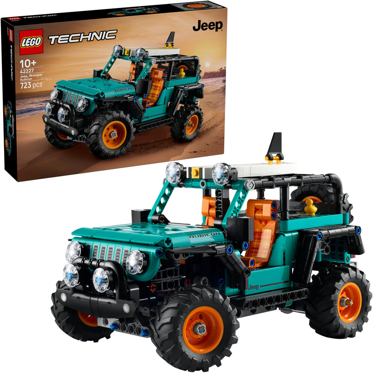 Lego Technic 42227 Jeep Wrangler Rubicon Off-Road Vehicle