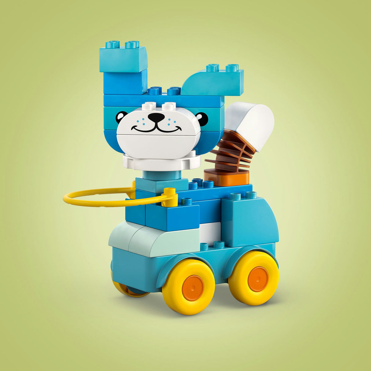 Lego Duplo 10448 3-in-1 Eläimet pyörillä taaperolelu