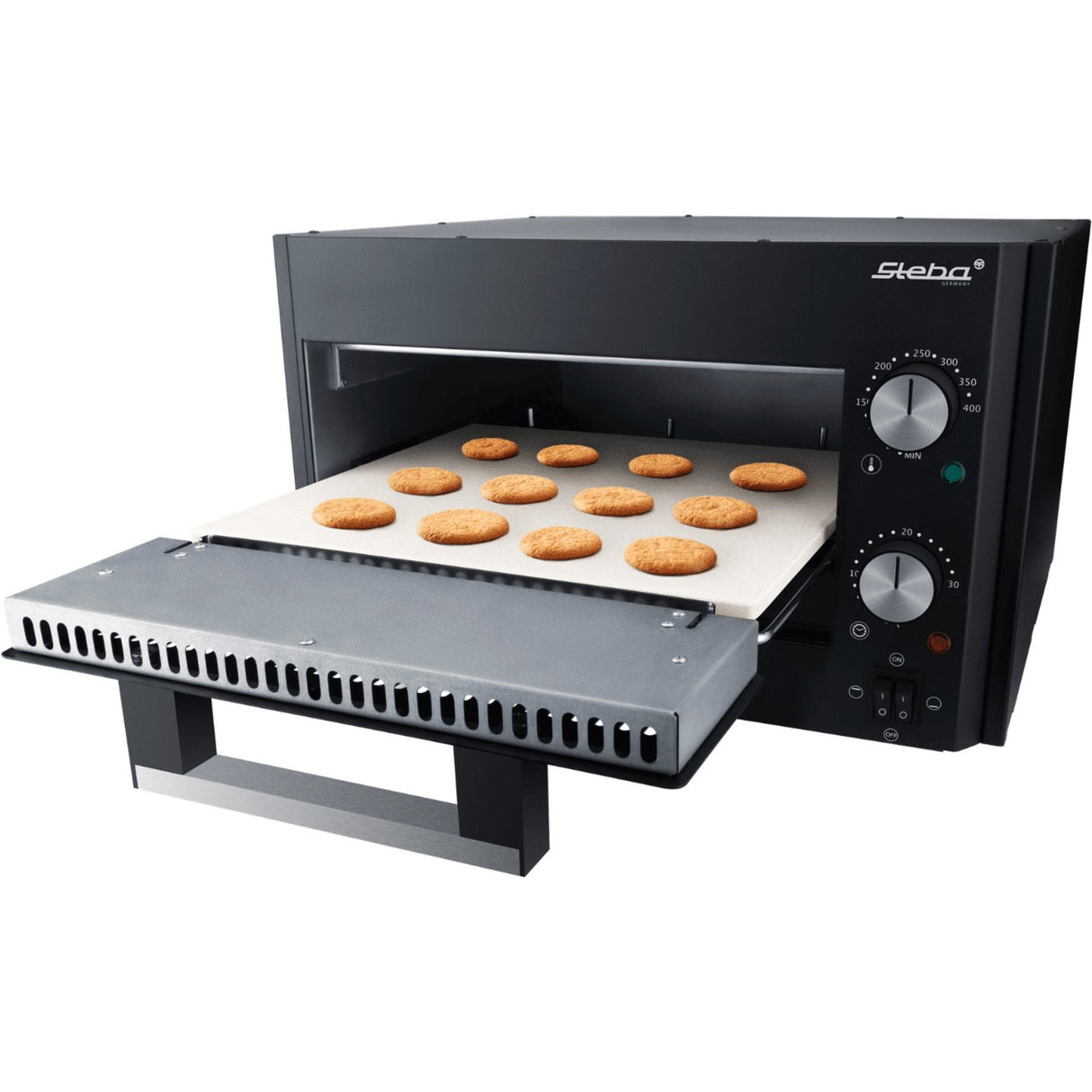 Steba power pizza maker pb 1800 pizza oven (black, 1800 watt)