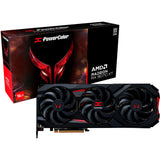 Powercolor radeon rx 9070 xt red devil 16gb oc grafische kaart (zwart, rdna4, gddr6, 3x displayport, 1x hdmi 2.1)