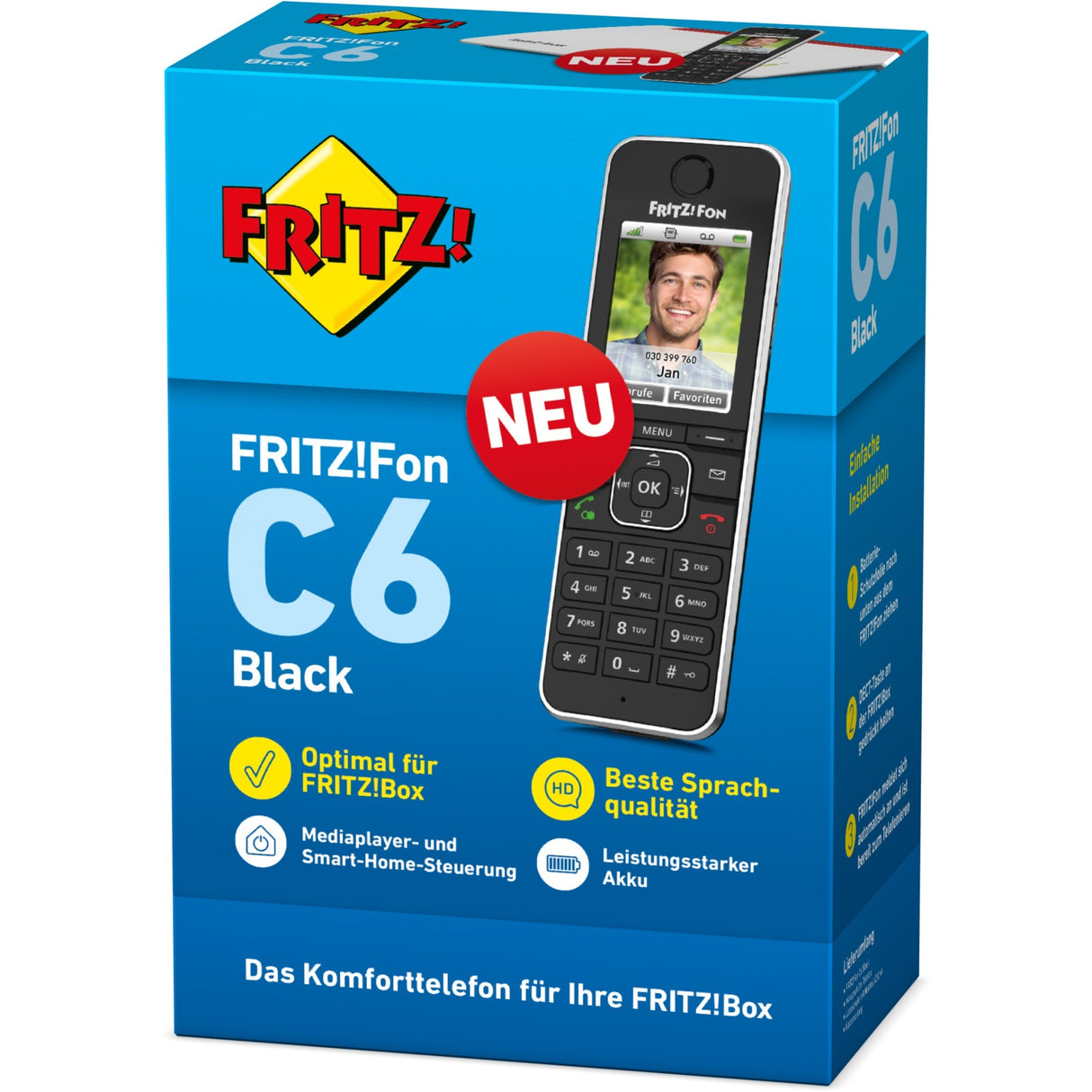 Fritz!Fon C6 Handset (Black)