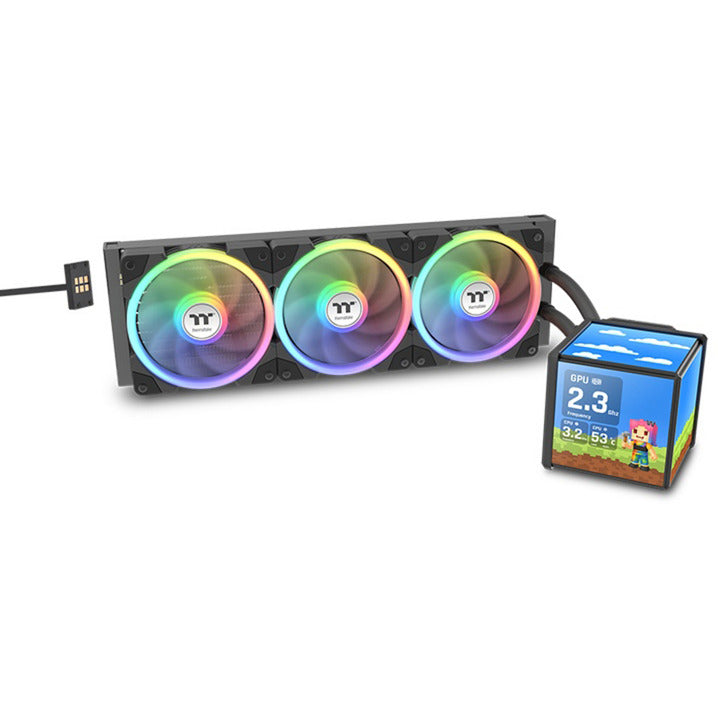 Thermaltake MineCube 360 Ultra ARGB Sync AIO Liquid Cooler (Black)