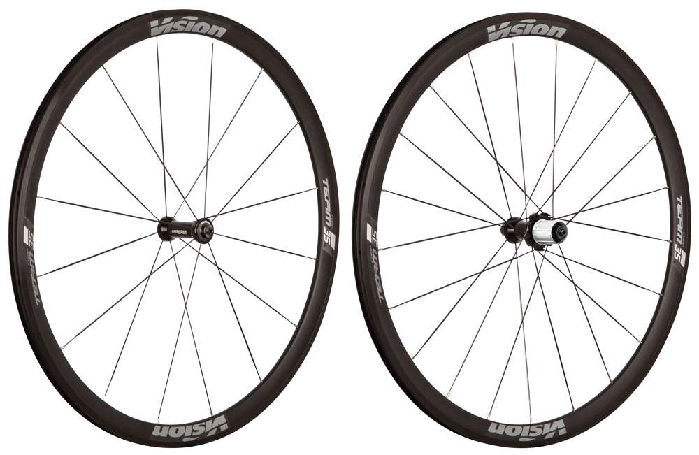 Vision team 35 comp sl shimano wheelset