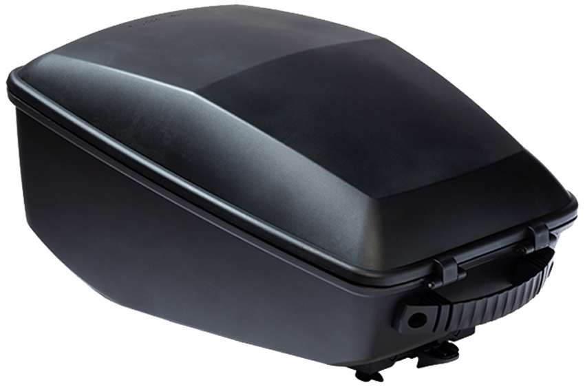 Tubus 44800 Tour Box 12L. Racktime Achterdrager Black