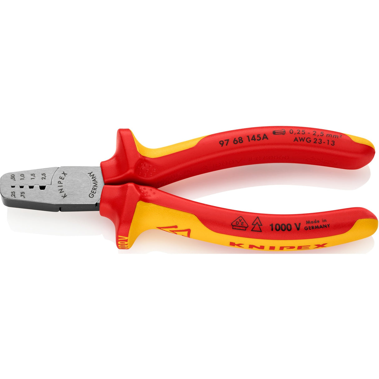KNIPEX Užspaudimo replės 9768145A