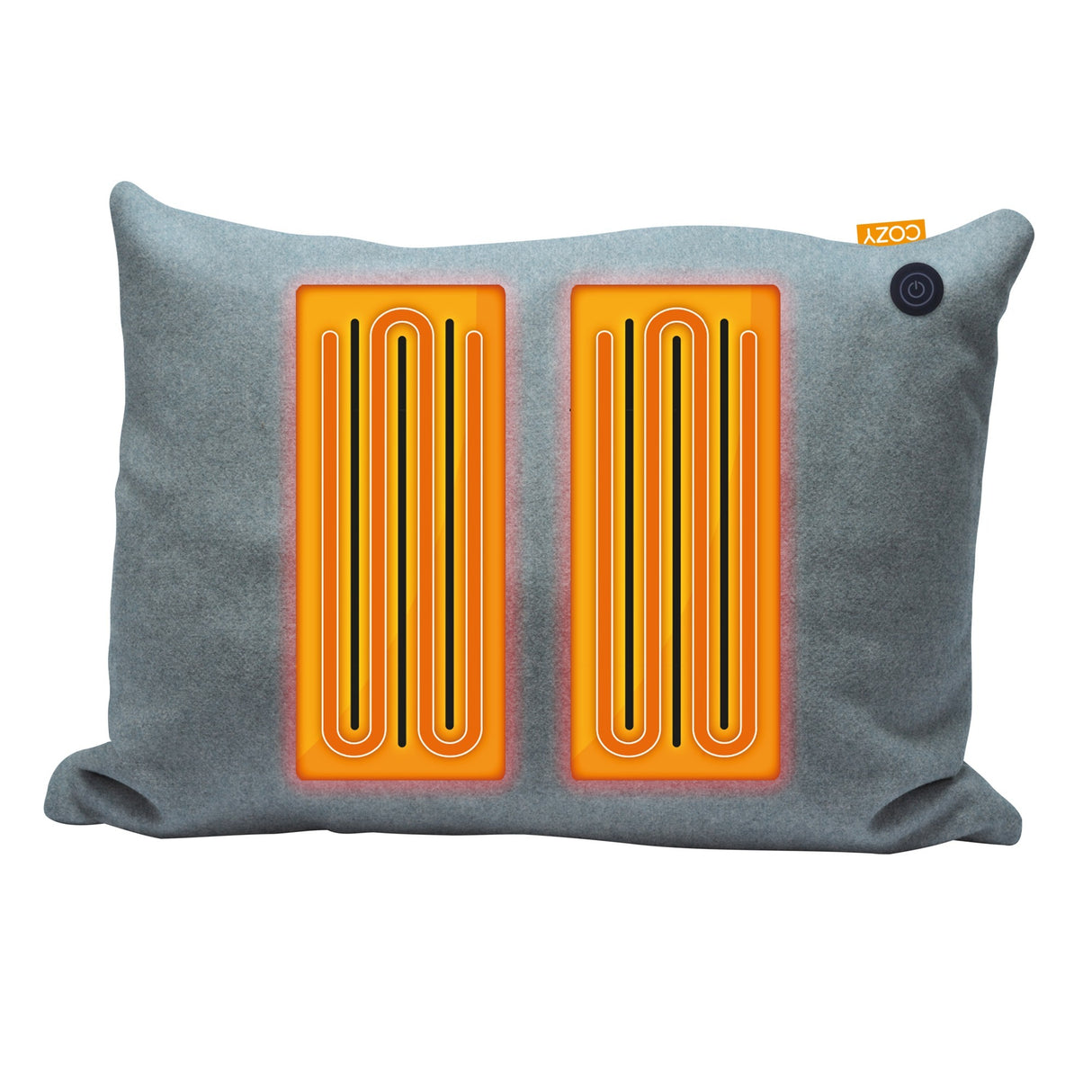 Cozy Tove heated cushion 45x60 cm heating pad (black)