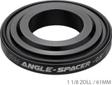 Reverse components -0.5 degree angle spacer