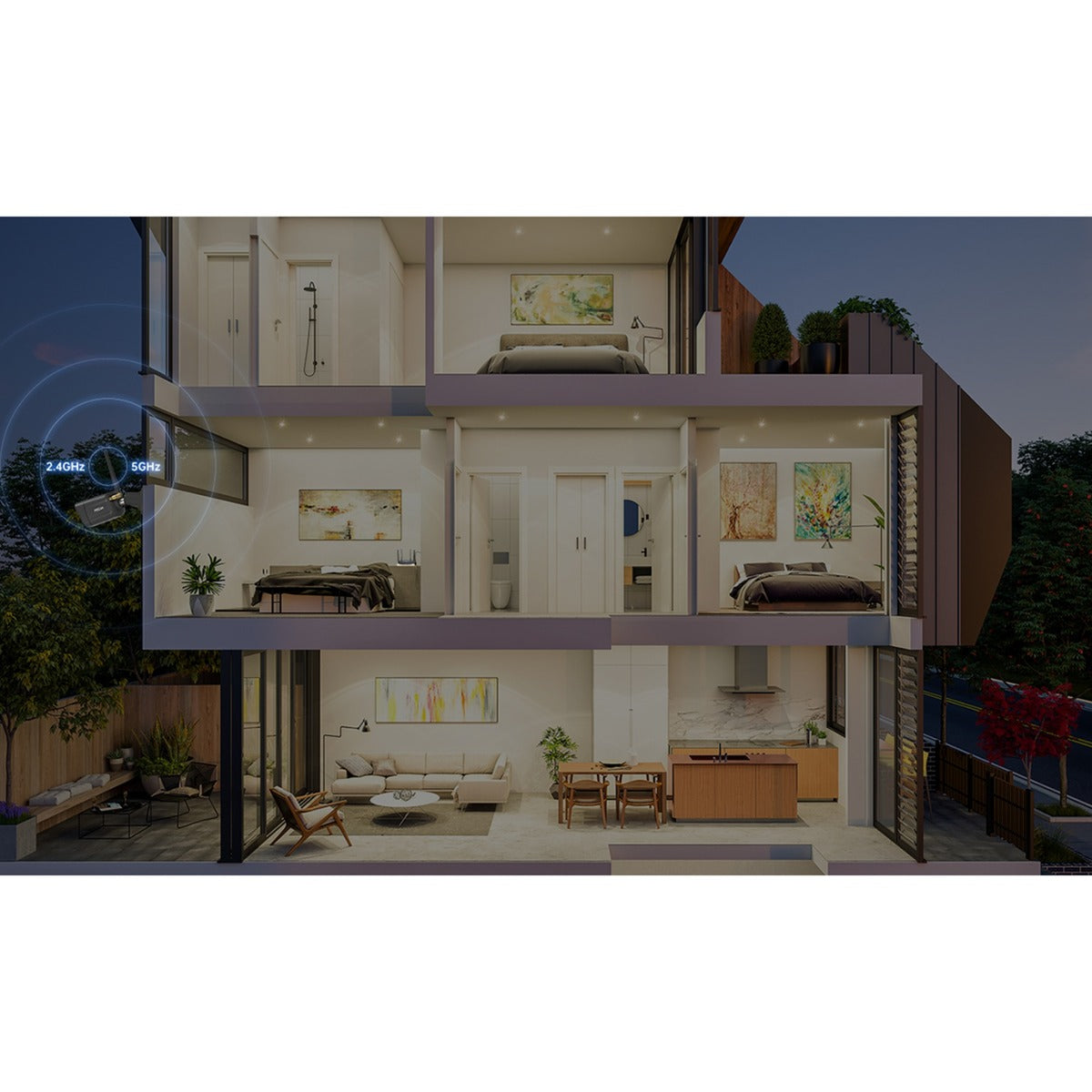 Foscam V8P, 4K 8MP dual-band WiFi Security Camera