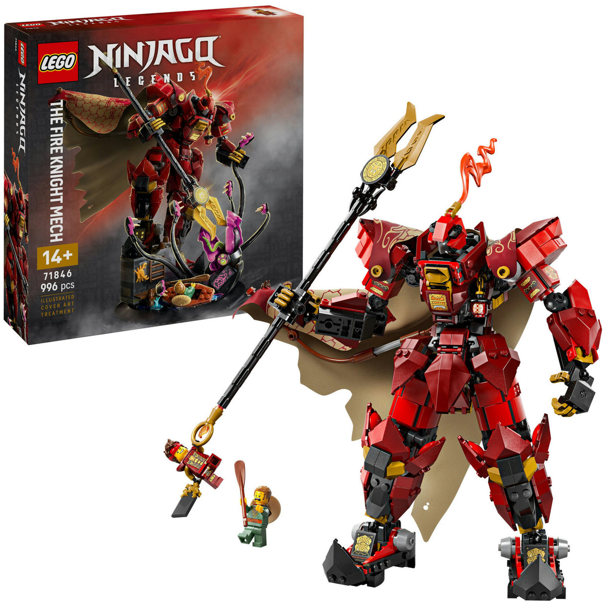 Lego 71846 Ninjago Mech Rycerza Ognia