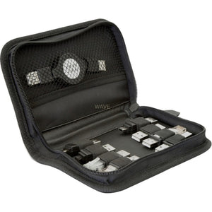 Delock USB adapter kit 10-piece (black, 1.2 meter)
