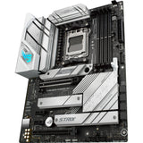 Asus ROG Strix B650-A Gaming WiFi Socket AM5 Motherboard (Silver, RAID, 2.5 Gb-LAN, Wi-Fi 6E, BT, Sound, ATX)