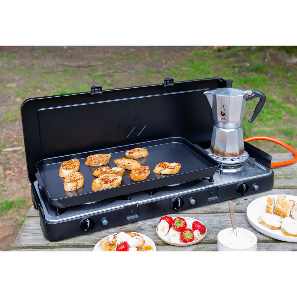 Cadac 2 cook plancha liesi (musta)