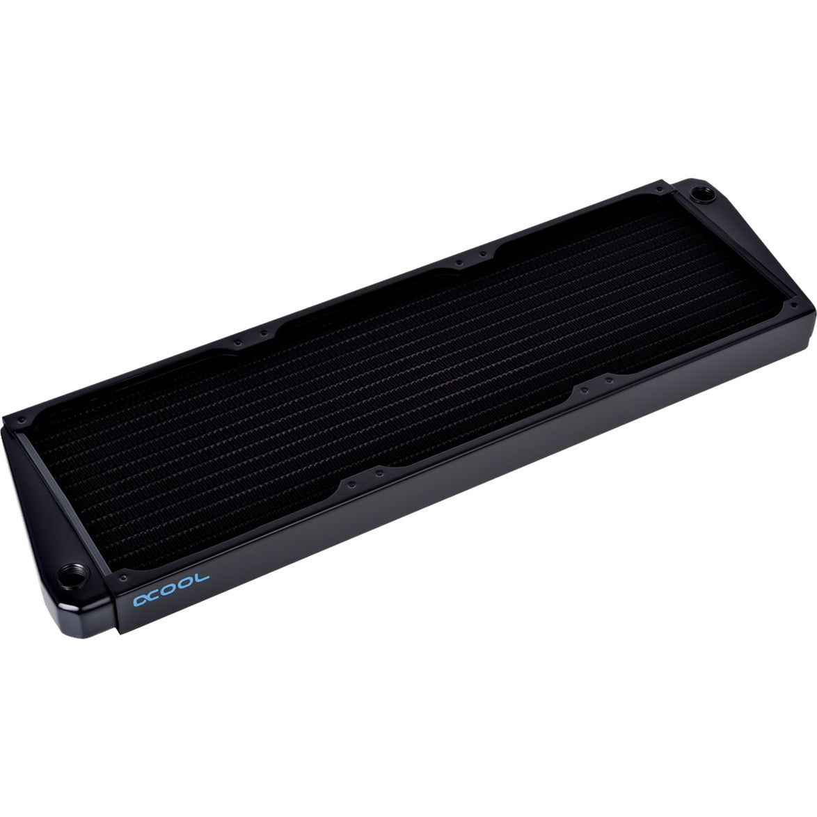 Alphacool nexxxos st30 full copper x-flow 420mm radiator (zwart)