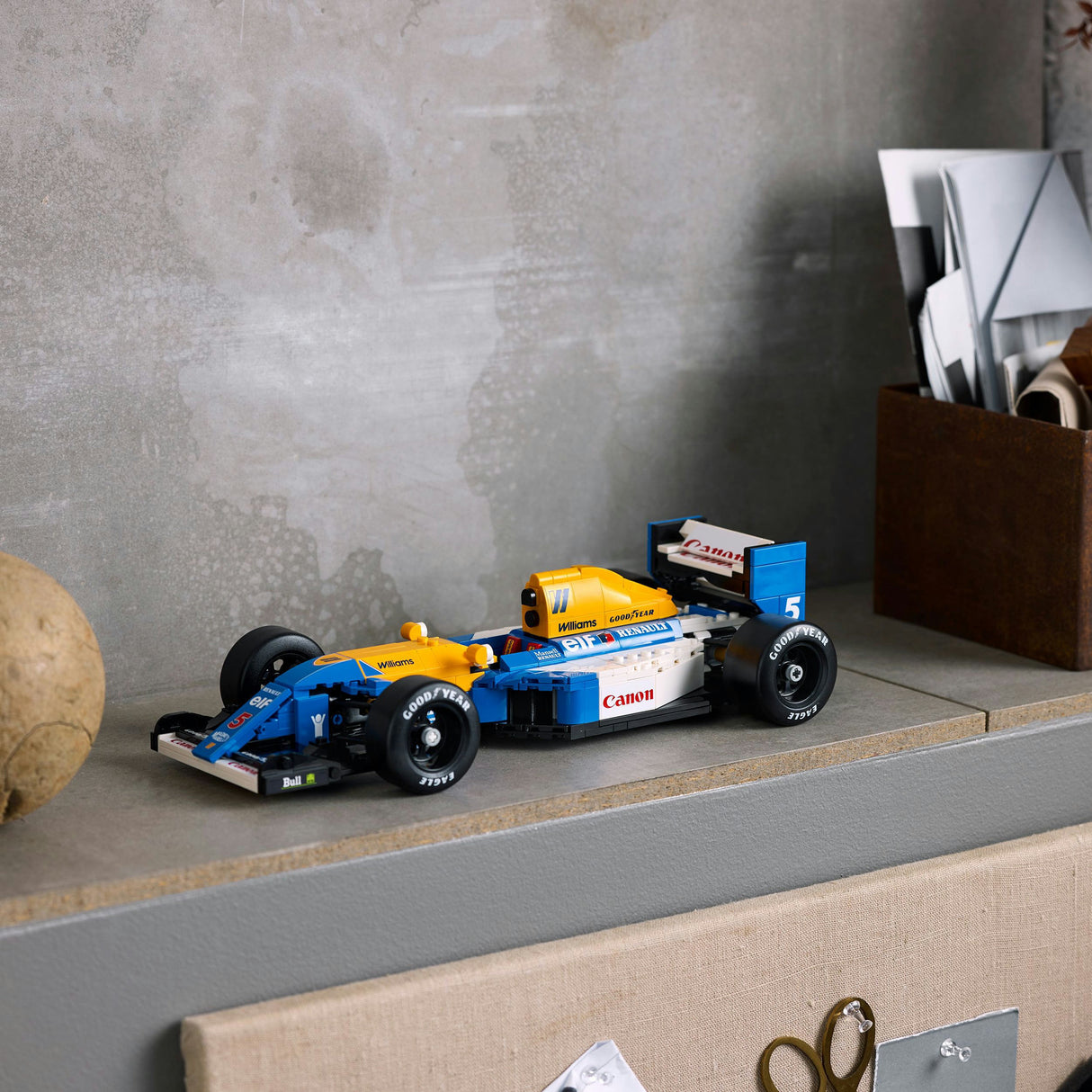 Icone Lego 10353 Williams Racing FW14B E Nigel Mansell