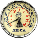 Silca pressure gauge for pista superpista