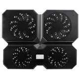 Deepcool multi core x6 laptop cooler (black, 2x USB 2.0)