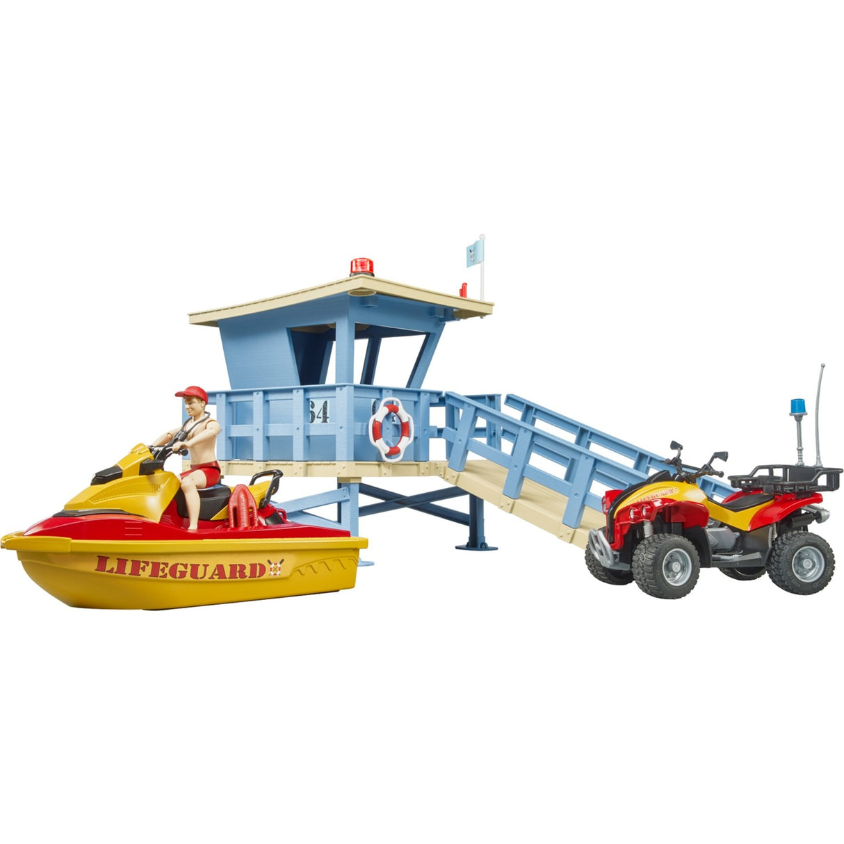 Bruder Bruder Bworld Rescue Brigade Station