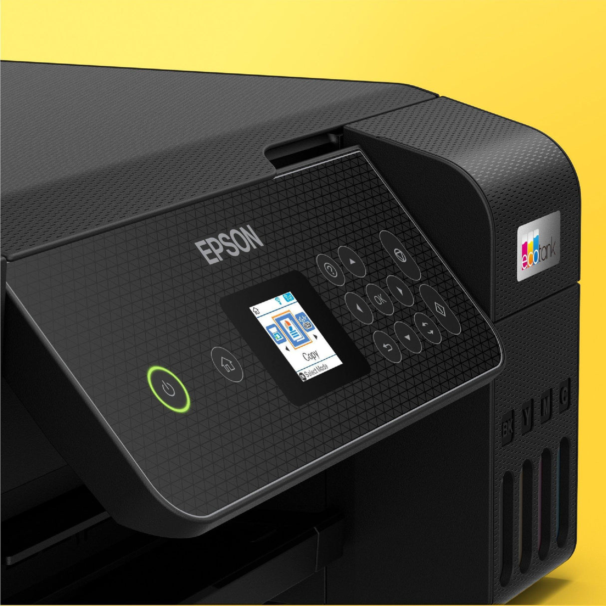 Epson EcoTank ET-2871 A4 Multifunction Wi-Fi Printer with Ink Tank All-in-One Inkjet Printer (Black, Scan, Copy, Wi-Fi, Includes up to 3 Years of Ink)